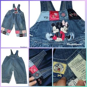 Vintage 12m Disney overalls
